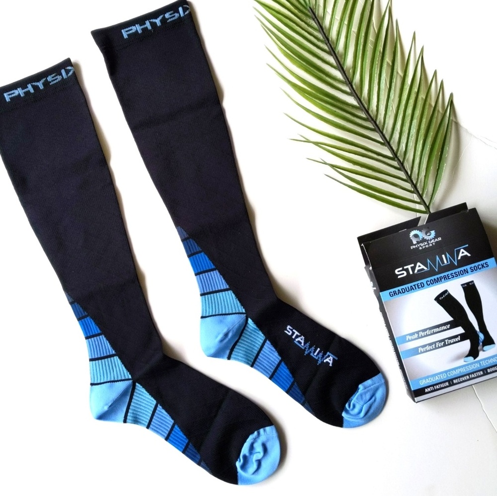 Stamina Compression Socks New in Box Size Small